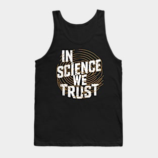 New In Science We Trust Tank Top